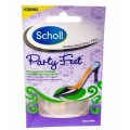 Scholl Party Feet Invisible Gel Heel Cushions Невидимые гелевые подушечки для защиты пяток 1 пара