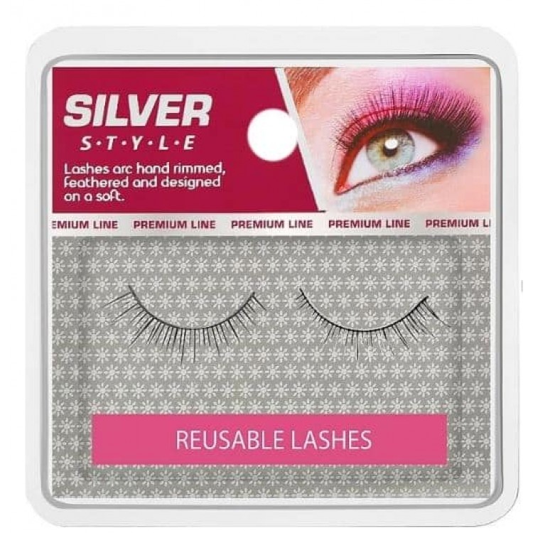 Ресницы накладные натурал бабочка, FR 164 - Silver Style Eyelashes 2шт
