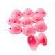 Бигуди  Hair Magic Curler  силиконовые CS 708P  для завивки волос розовая1уп/10шт