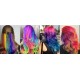 Гребінець з кольоровою крейдою CS499P " Colorful Hair chalk " для волосся 105*25мм, рожевий