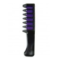 Гребінець з кольоровою крейдою CS499V " Colorful Hair chalk " для волосся 105*25мм, фіолетовий