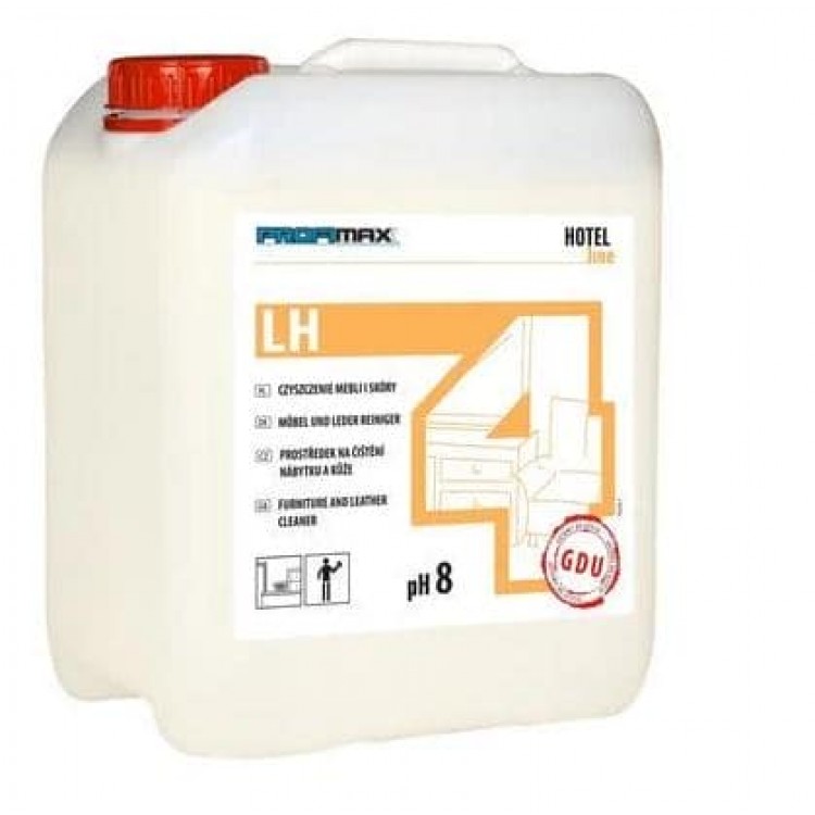 Lakma Profimax LH4 Професійна хімія LH-4 для дерев'яних меблів та шкіри для догляду та очищення 5л