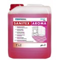 LAKMA PROFIMAX SANITEX AROMA  Профессиональное чистящее средство для очистки поверхностей ванной комнаты 5л