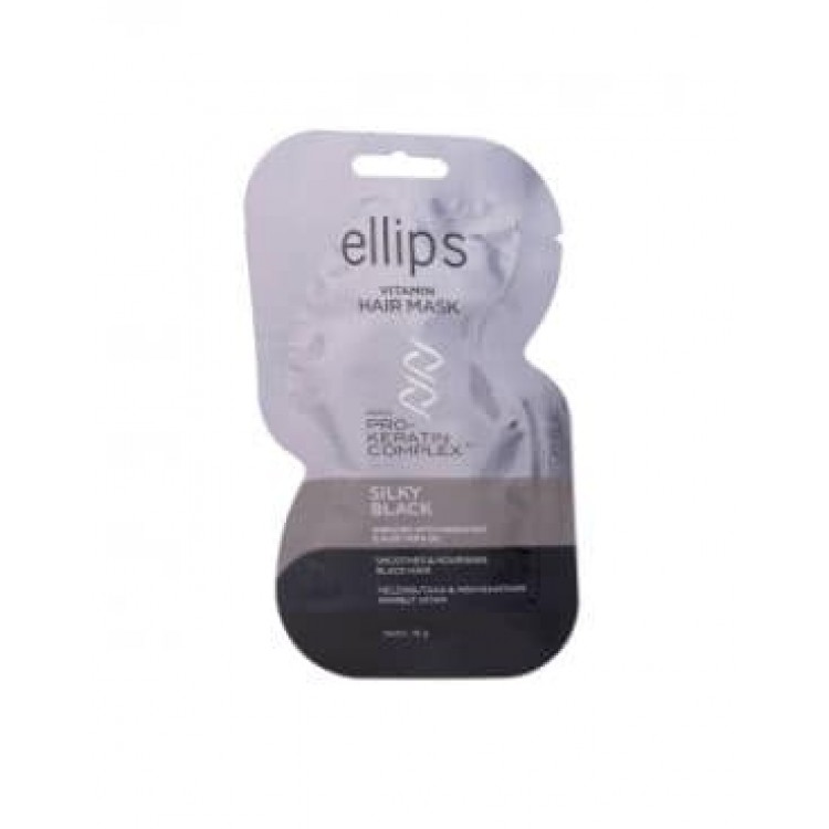 Ellips Hair Mask Маска Ночь шелковая с Про-Кератиновым Комплесом 18г