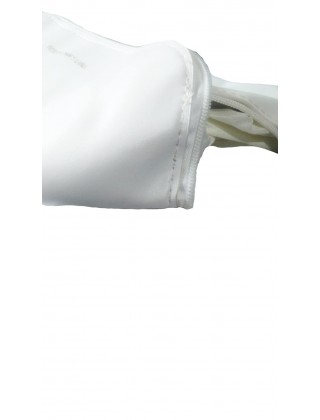 Уценка  Косметичка  Rose of no men's land c диагональная застежка LX-022W, белая