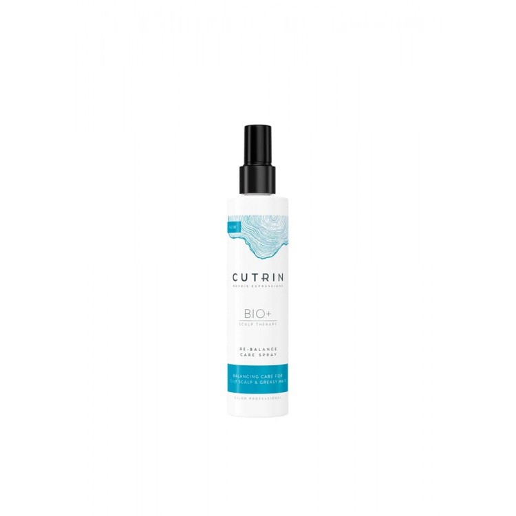 Балансуючий та зволожуючий спрей для жирної шкіри голови CUTRIN BIO+ Re-Balance Care Spray, 200мл