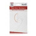 Наклейки для дизайна ногтей Kodi Professional SP004 Nail Art Stickers