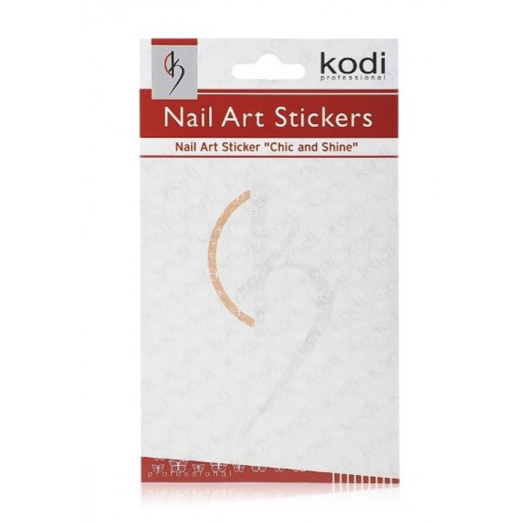 Наклейки для дизайна ногтей Kodi Professional  SP004 Nail Art Stickers