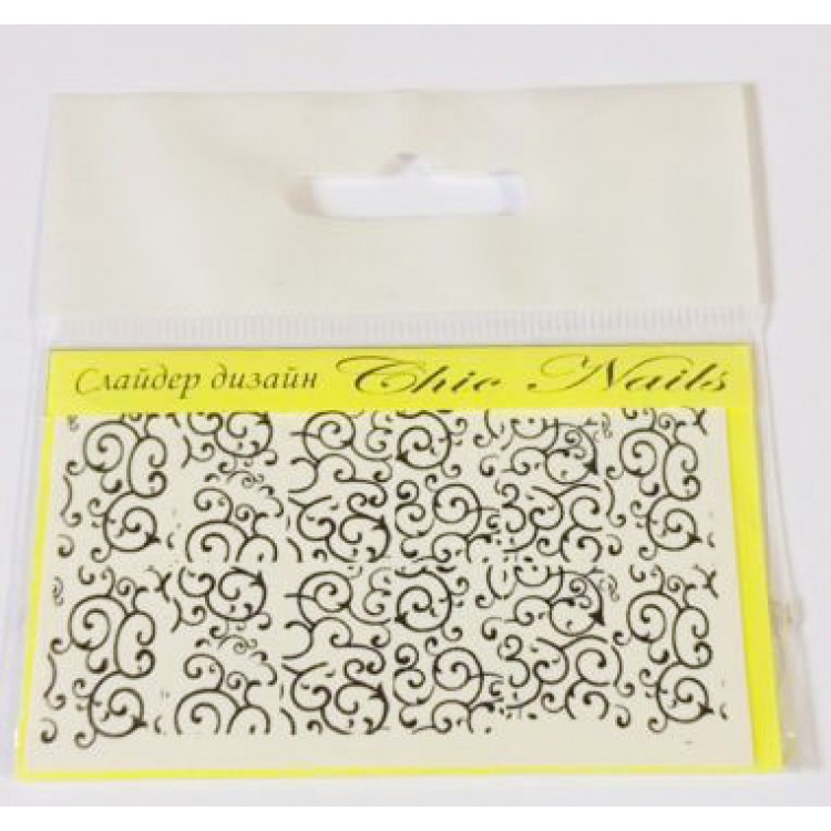 Наклейки для дизайна ногтей Chik Nails