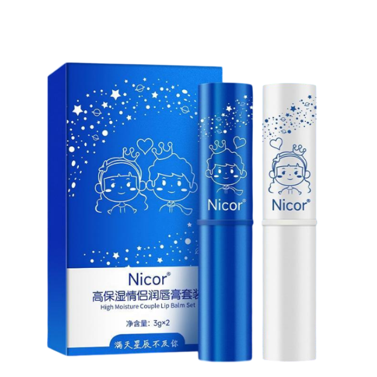 Набір зволожуючих бальзамів для пар Nicor 3g*2