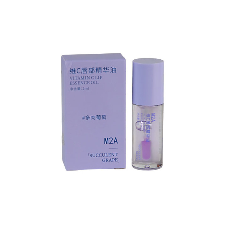 Масло для губ M2A SUCCULENT GRAPE с витамином C для увлажнения, 2 мл