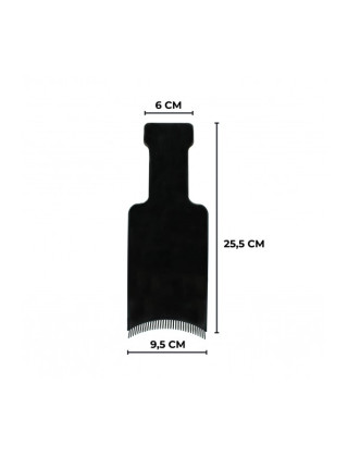 Планшет для мелирования черный средний 255x95мм SPL 13713