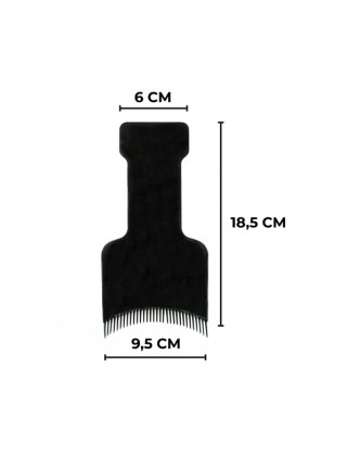 Планшет для мелирования маленький черный 185x95мм SPL 13714