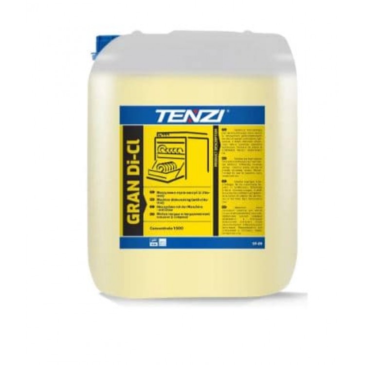 TENZI Gran Di-Cl засіб з хлором для посудомийної машини , 10л