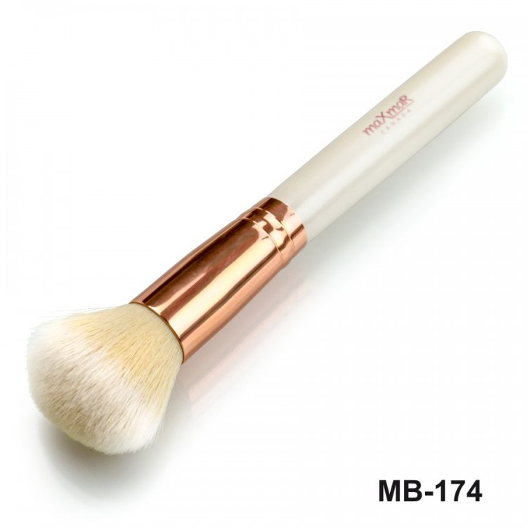 Кисть для пудры, румян, бронзера maXmaR MB-174