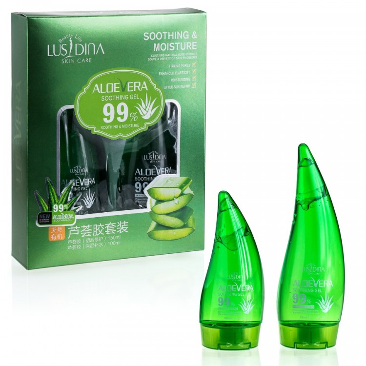 Набор Гель Алоэ Вера (универсальный, увлажняющий) 100 ml 150 ml DJ-830